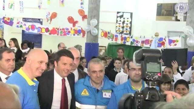 Genova - Il Presidente del Consiglio, Matteo Renzi, in visita a Genova (08.05.14)