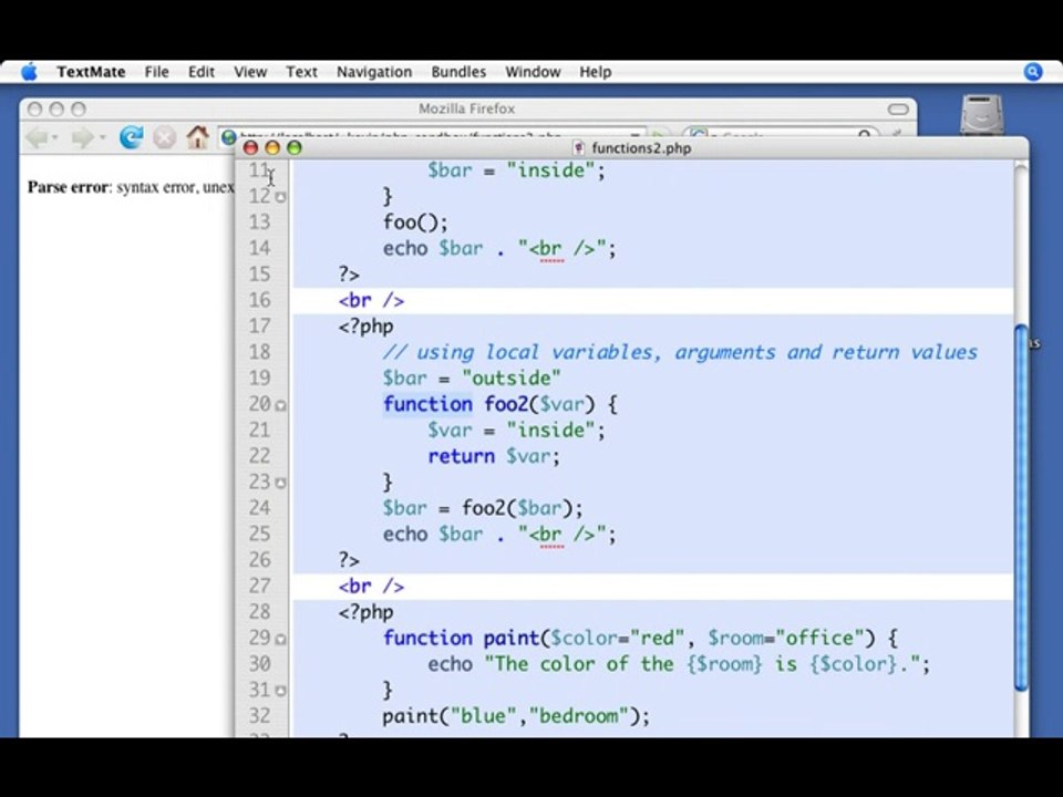 PHP Lesson 10 - Debug