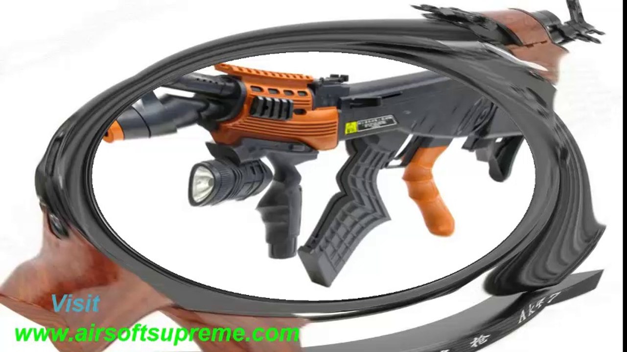ak47 airsoft assault rifle