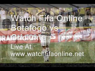 Live Criciuma vs Botafogo Broadcast
