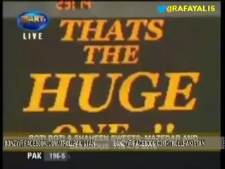 32 Runs In One Over By Shahid Afridi