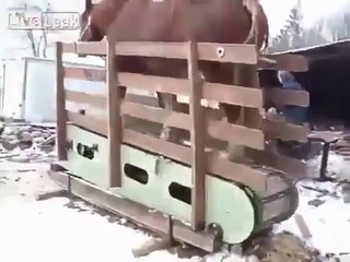 Bir Beygir Gücüyle Odun Kesmek