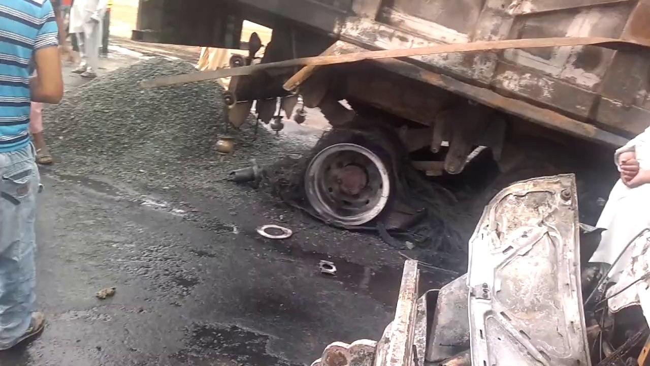 After oil Tanker Blast