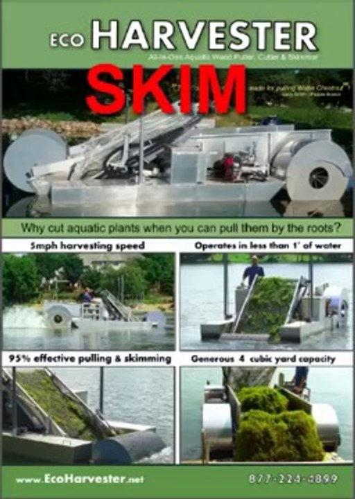 Lake Weed Harvesting Machines and Manufacturers