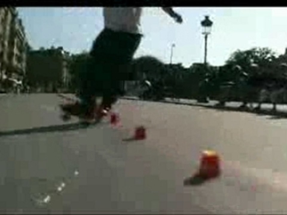 Roller à notre dame Paris