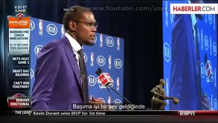 ABD'li Basketbolcu Kevin Durant, Annesini Ağlattı