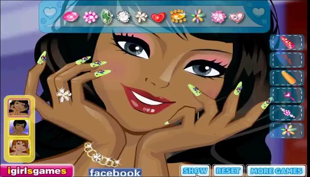 Tırnak Sanatı Manikür Oyunu - giysigiydirmeoyun.net