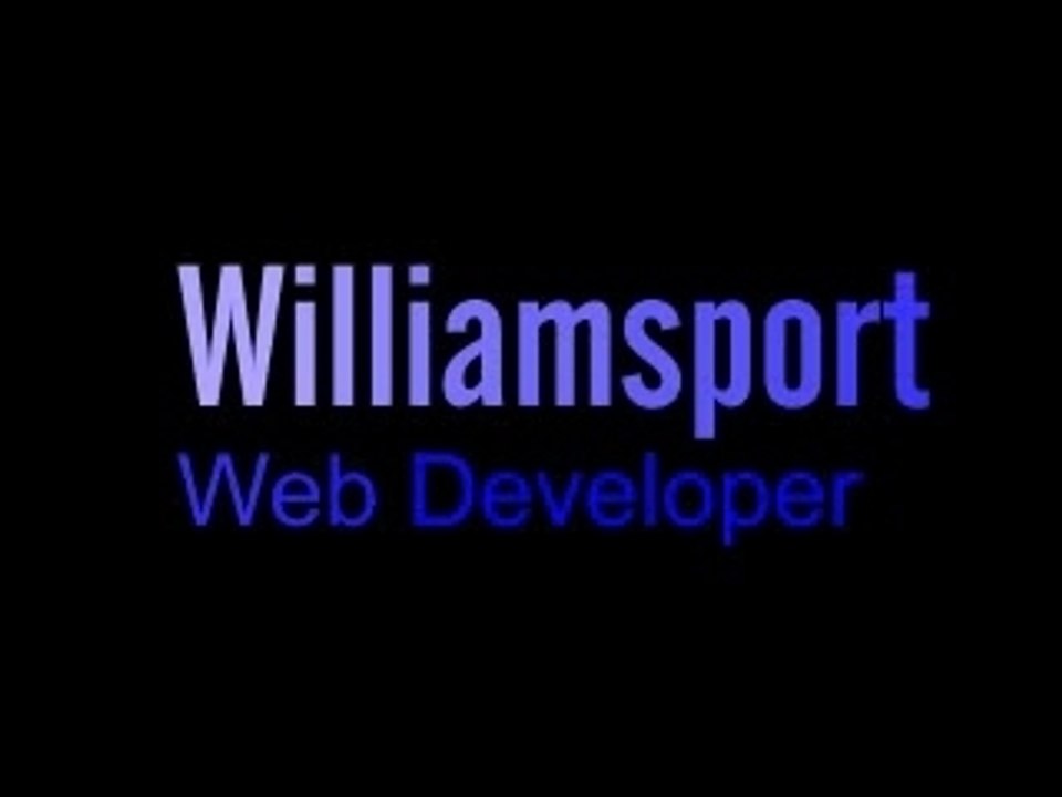 Williamsport 3D Text