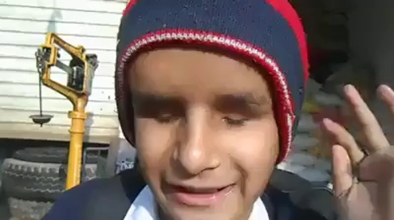 nice poem by blind kid