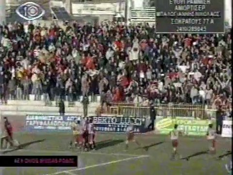 21η ΑΕΛ-Ρόδος 3-0 2003-04 Τα γκολ