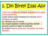 LİSE 9 -DKAB DERSİ: DİN BİREYİ ESAS ALIR, LAİKLİK