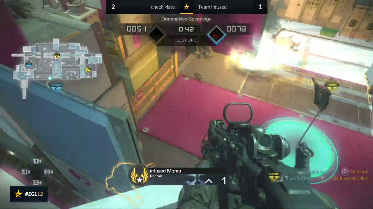 EGL12 : checkMate vs Infused : LBR9 - Map 4