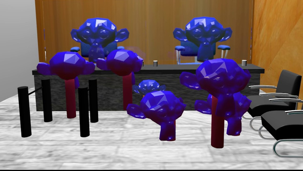 Animación en el banco  :D