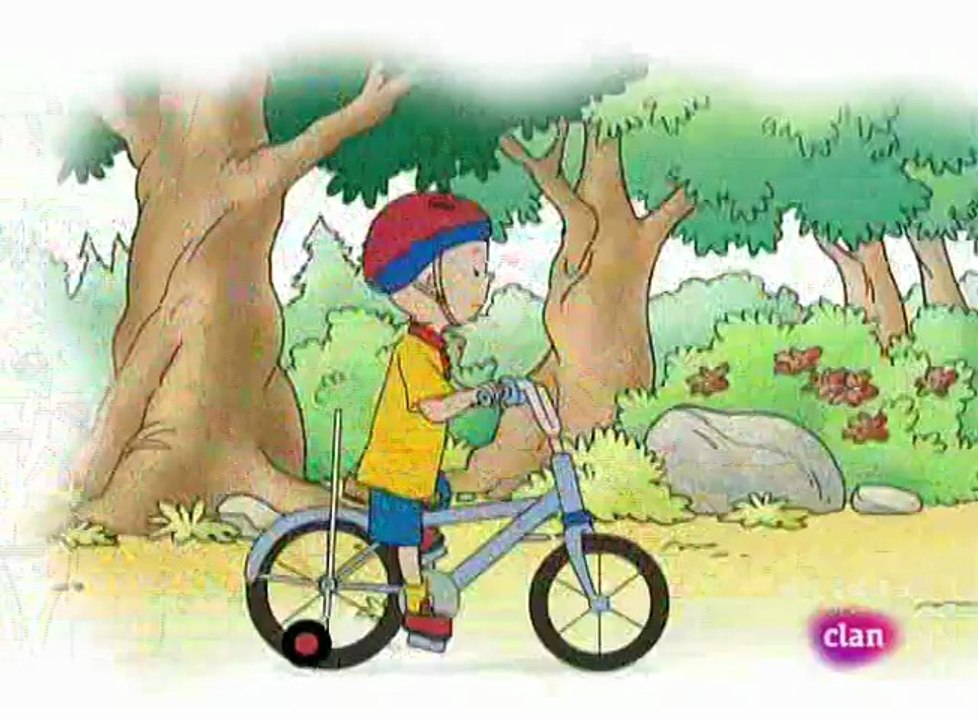 CAILLOU -Sin ruedas de aprendizaje