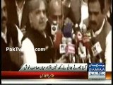 Shahbaz Sharif didn't break mic   Nawaz Sharif