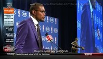 NBA'nin EN İYİSİ KEVIN DURANT'ın ANNESİNE HİTABI