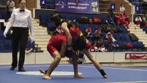 Bilal Talha vs Marco Crugnale - Championnat d'Europe wushu sportif 2014 - Finale Sanda -56 Junior