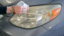 Clean headlights with toothpaste