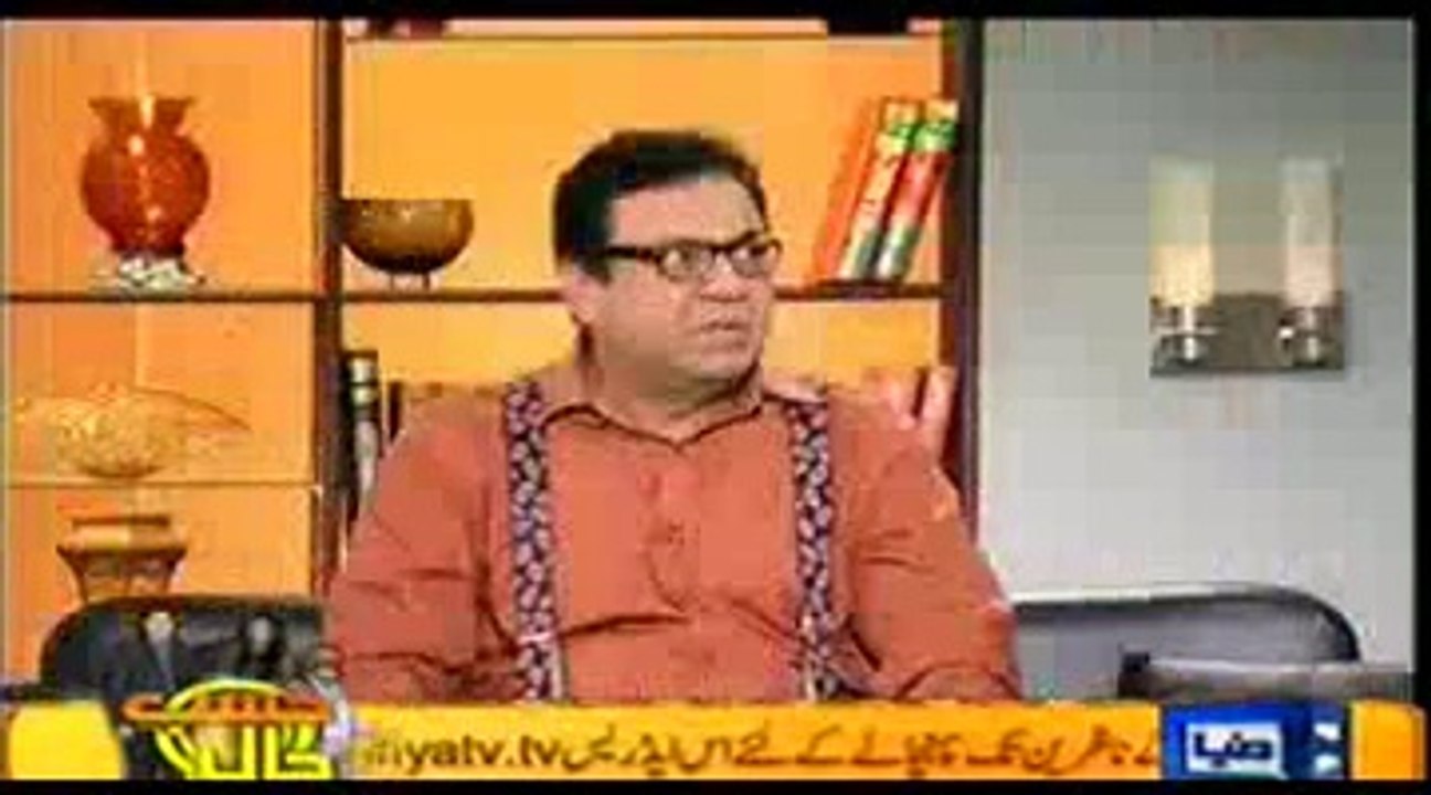 Hasb e Haal 26 January 2014,  Dunya News , azizi Hasb e Haal clip 2