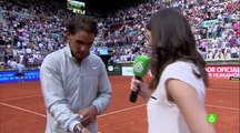 2014 Madrid Open SF Rafael Nadal On Court Interview