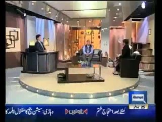 Hasb e Haal 25 January 2014,  Dunya News , azizi Hasb e Haal clip 11
