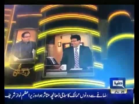 Hasb e Haal 25 January 2014, Dunya News , azizi Hasb e Haa clip 5
