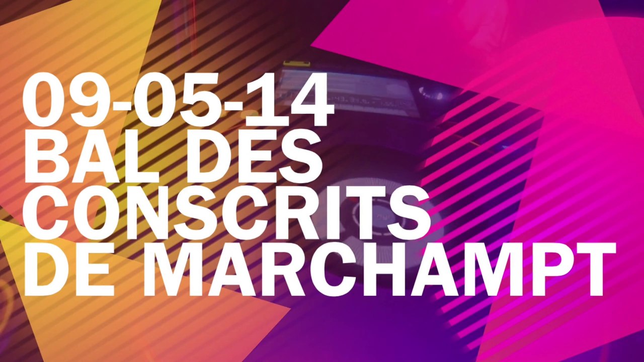 Bal des conscrits Marchampt 09-05-2014