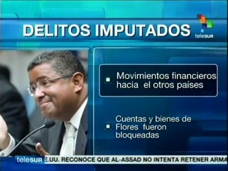Media docena de acusaciones penales pesan sobre ex presidente Flores