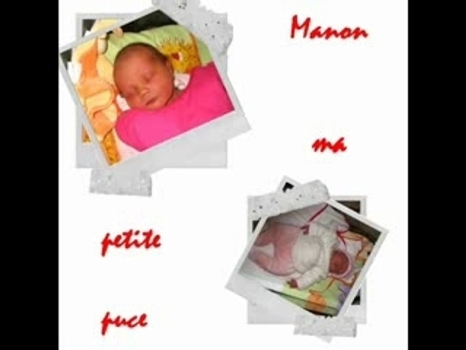 Manon ma petite puce