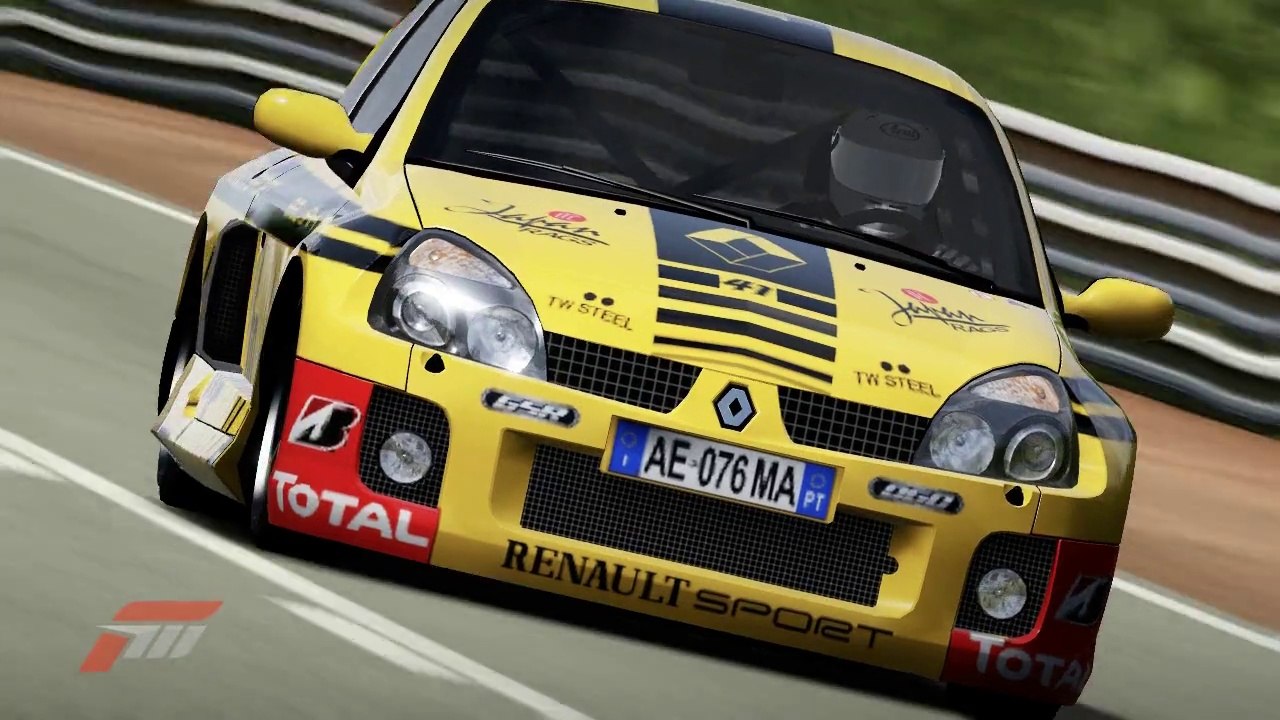 Le Mans - Renault Clio V6 - Bang Bang Nancy Sinitra remix with engine drifting racing and crashing - part 81 HD