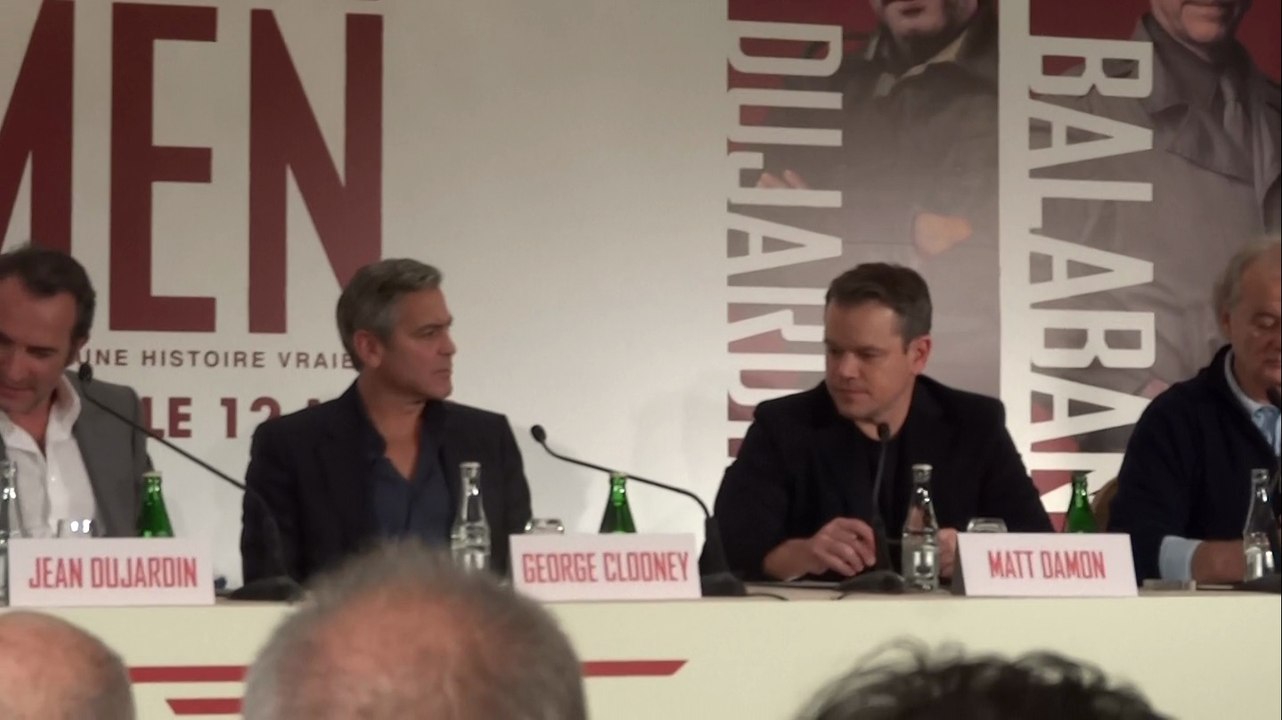 Monuments Men - Conférence de presse Paris