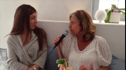 Rencontre avec Cristina Saulini à Saint-Tropez