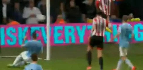 Manchester City 2-2 Sunderland All Goals & Highlights 16-04-14