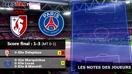Lille-PSG : les notes des Parisiens