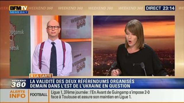 Harold à la carte: Est de l'Ukraine: les séparatistes pro-russes organisent deux référendums sur l'indépendance de leur région - 10/05