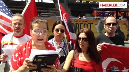 New York'ta 'Vardiya Bizde' Eylemi