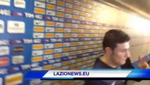 ZANETTI in zona mista, LAZIO-INTER 4-1