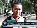 Paro agrario: detalla César Jerez acuerdos con Juan Manuel Santos