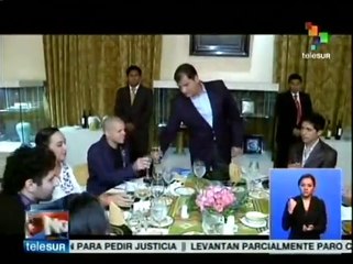 Agradece Ecuador a Calle 13 su solidaridad ante el ecocidio de Chevron