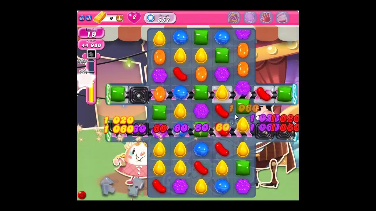 Candy Crush Saga Level 557