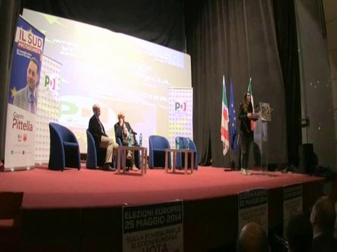 GIANNI PITTELLA A MATERA 11-5-2014