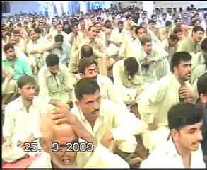 Zakir Ghulam Abbas Sadfi mosaib masoma e qum