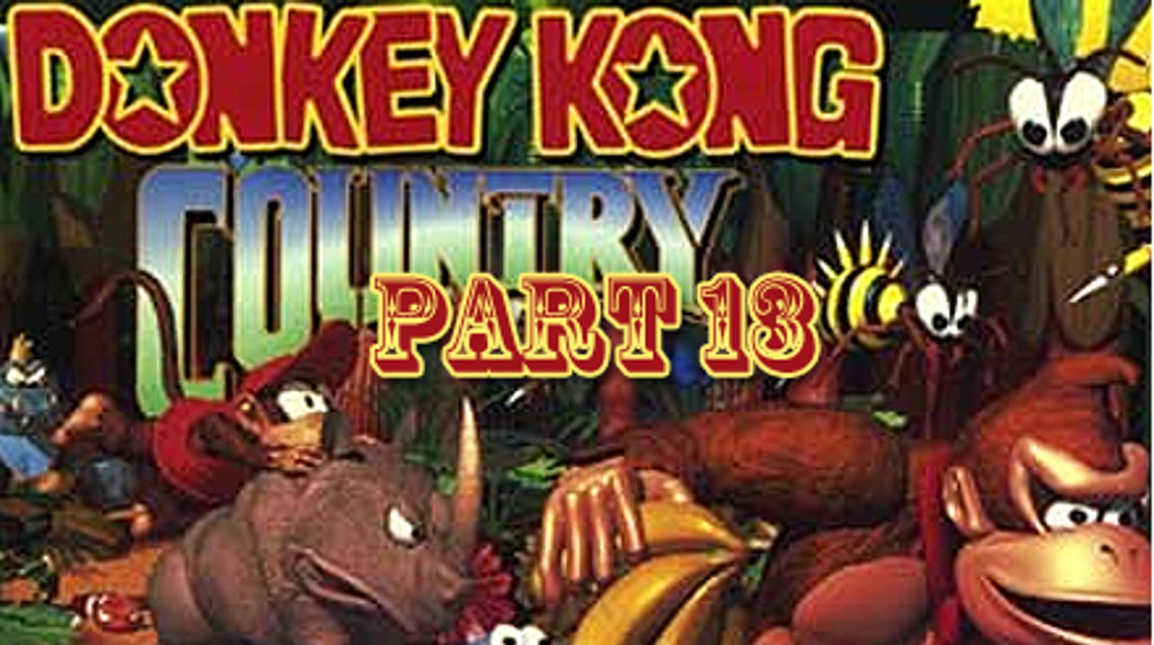 German Let's Play: Donkey Kong Country, Part 13 'Hop, Hop, Hop, Bieber lauf Galop'