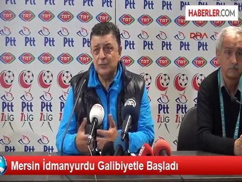 Mersin İdmanyurdu Galibiyetle Başladı