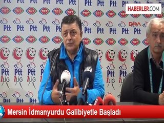 Mersin İdmanyurdu Galibiyetle Başladı