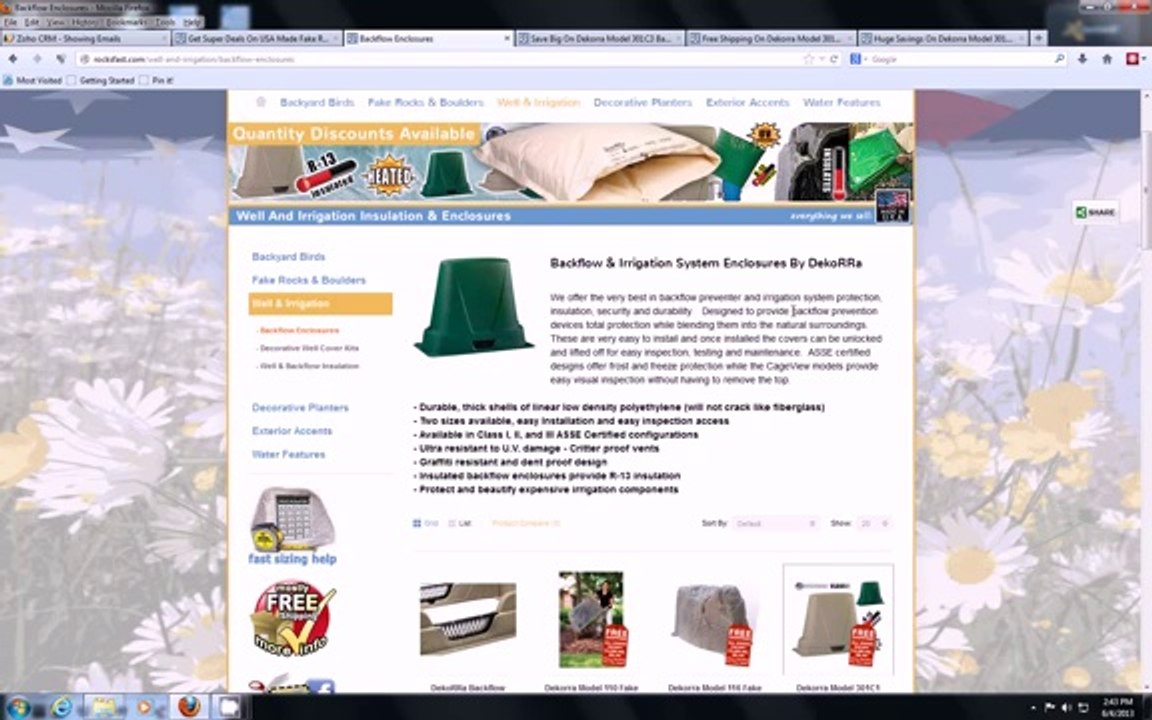 Bargain Backflow Enclosures For Irrigation Protection