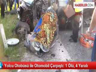 Konya'da 3 Araç Birbirine Girdi: 1 Ölü, 4 Yaralı