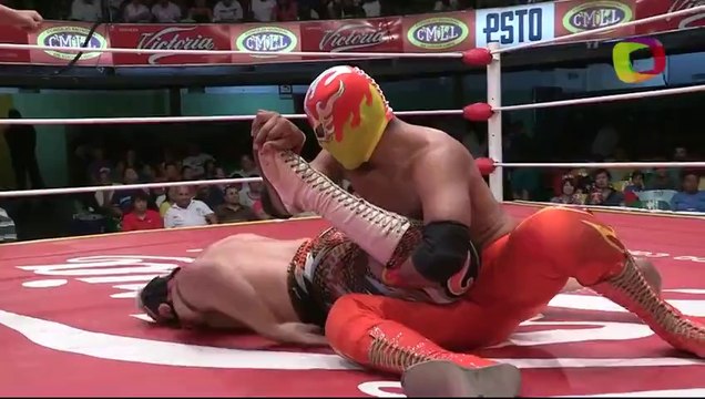 Fuego, Rey Cometa, Tritón vs Kamaitachi, Misterioso Jr., Shigeo Okumura