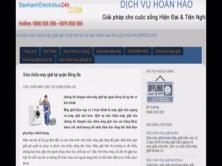 Sửa chữa máy giặt tại quận Đống Đa