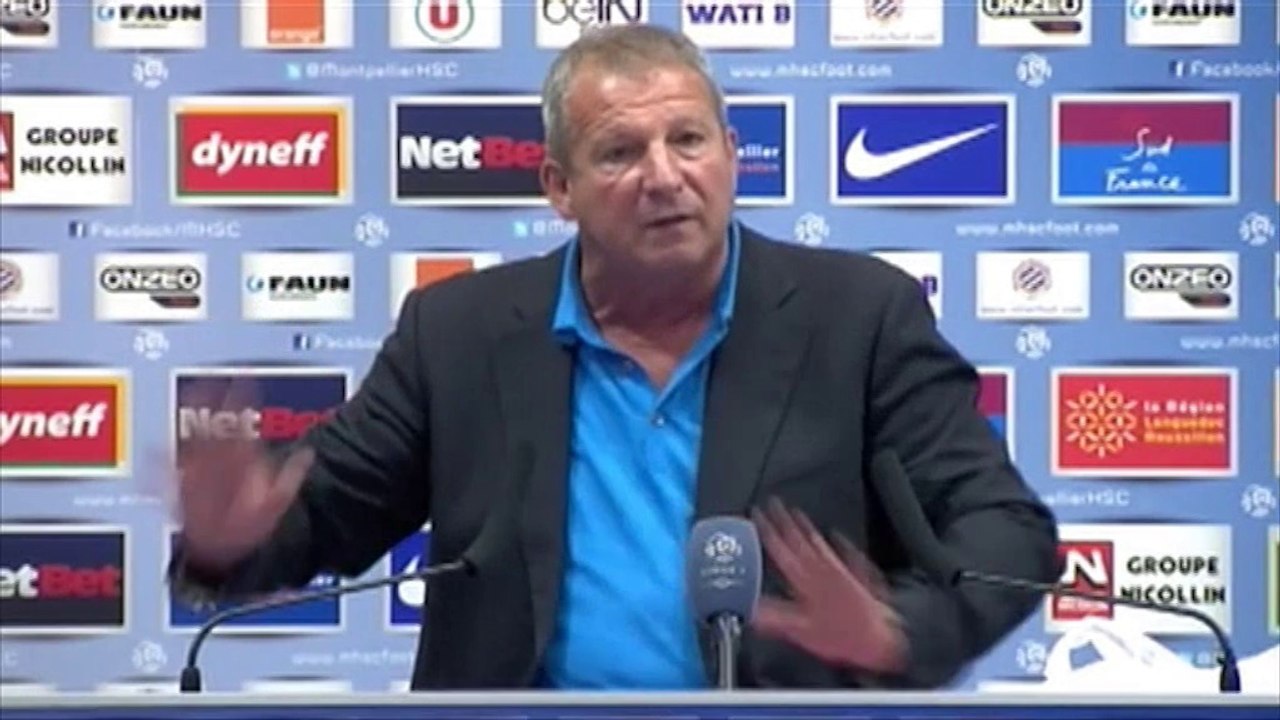 Rolland Courbis après MHSC 0-2 SC Bastia (37ème journée)